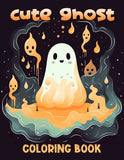 Cute Ghost 30 Pages Printable Coloring Book