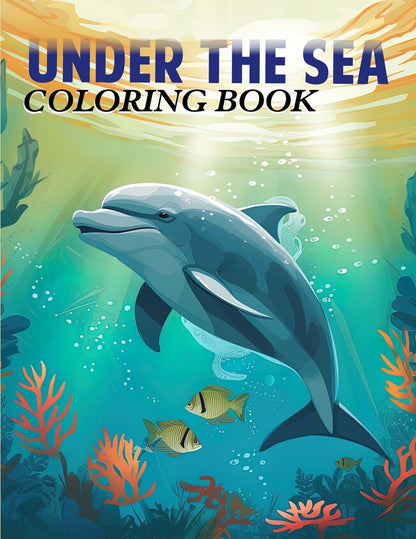 Under The Sea 30 Pages Printable Coloring Book