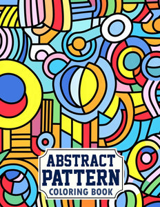 Abstract Pattern 30 Pages Printable Coloring Book