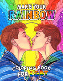 Make Your Rainbow For LGBT 30 Pages Printable Coloring Book