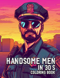 Handsome Men In 30's For Adult 30 Pages Printable Coloring Book