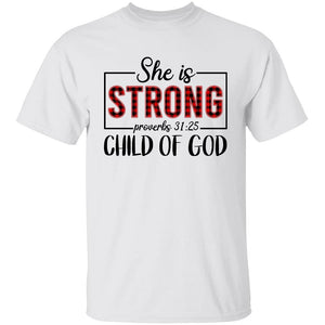 Child of God - She is Strong - Jesus Apparel