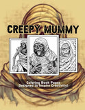 Creepy Mummy 30 Pages Printable Coloring Book