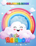 Cute Rainbow 30 Pages Printable Coloring Book