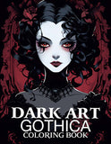 Dark Art Gothica 30 Pages Printable Coloring Book