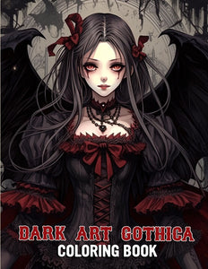 Dark Art Gothica 30 Pages Printable Coloring Book