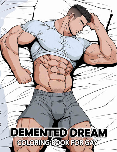 Demented Dreams 30 Pages Printable Coloring Book