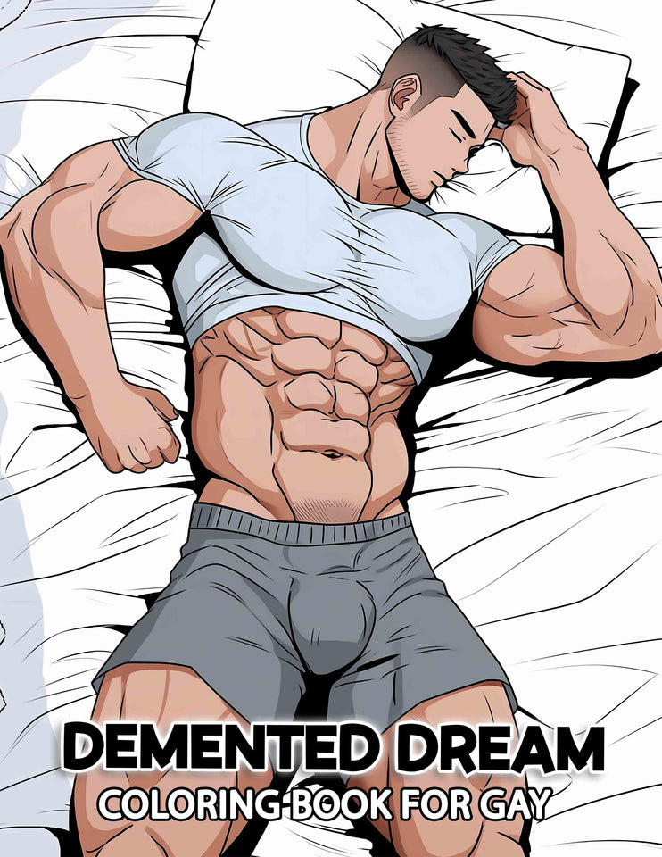 Demented Dreams 30 Pages Printable Coloring Book