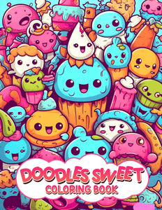 Doodles Sweet 30 Pages Printable Coloring Book