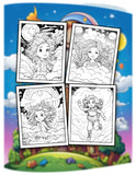 Dream World 30 Pages Printable Coloring Book