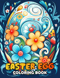 Easter Egg 30 Pages Printable Coloring Book