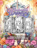 Enchanted Unicorn 30 Pages Printable Coloring Book