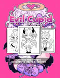 Evil Cupid 30 Pages Printable Coloring Book