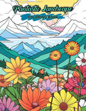 Fantastic Landscape 30 Pages Printable Coloring Book