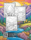 Fantastic Landscape 30 Pages Printable Coloring Book