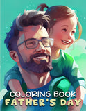 Father's Day 30 Pages Printable Coloring Book