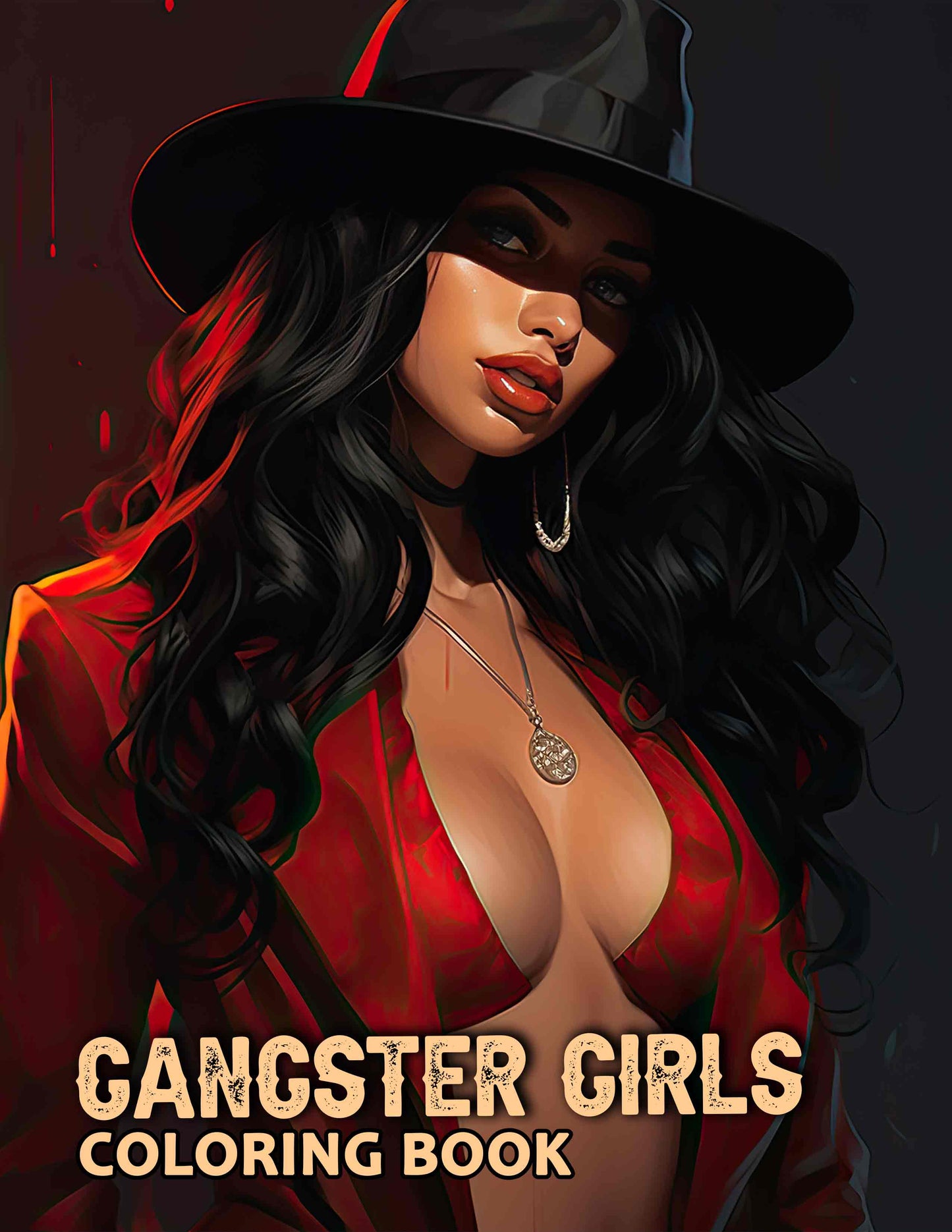 Gangster Girls 30 Pages Printable Coloring Book