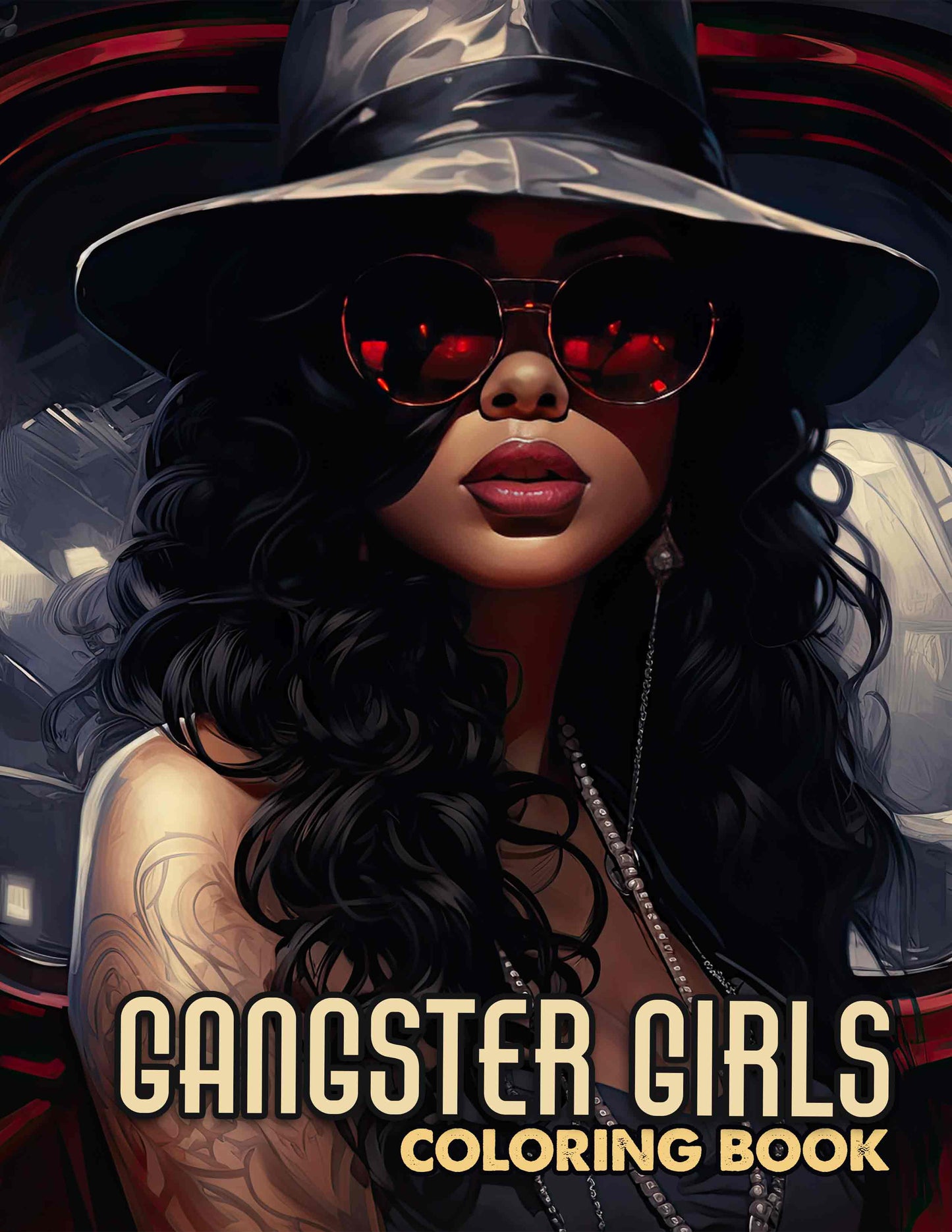 Gangster Girls 30 Pages Printable Coloring Book