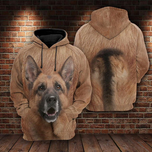 German Shepherd Lover All Over Printed For Dog Lovers Unisex Hoodie
