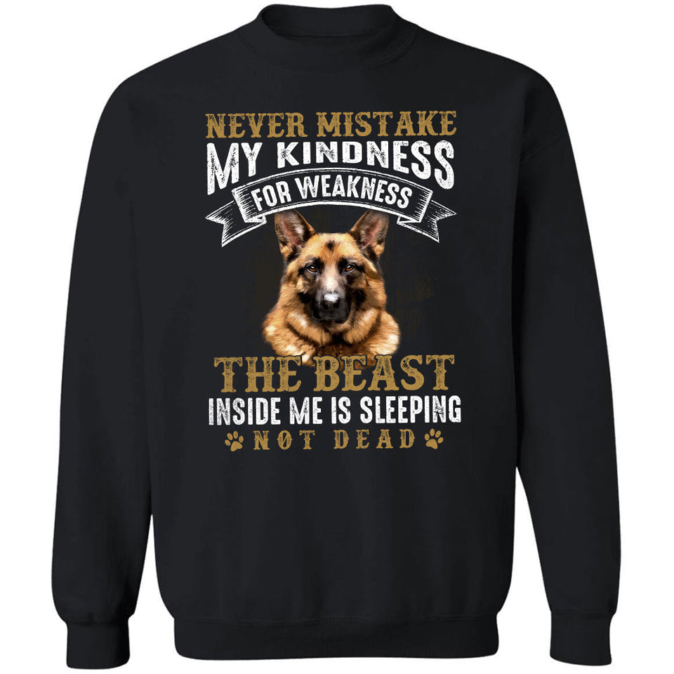 German Shepherd - The beast inside me is sleeping - Apparel