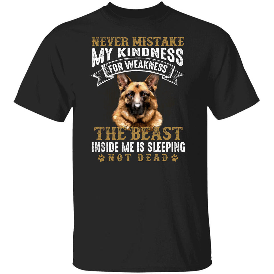 German Shepherd - The beast inside me is sleeping - Apparel