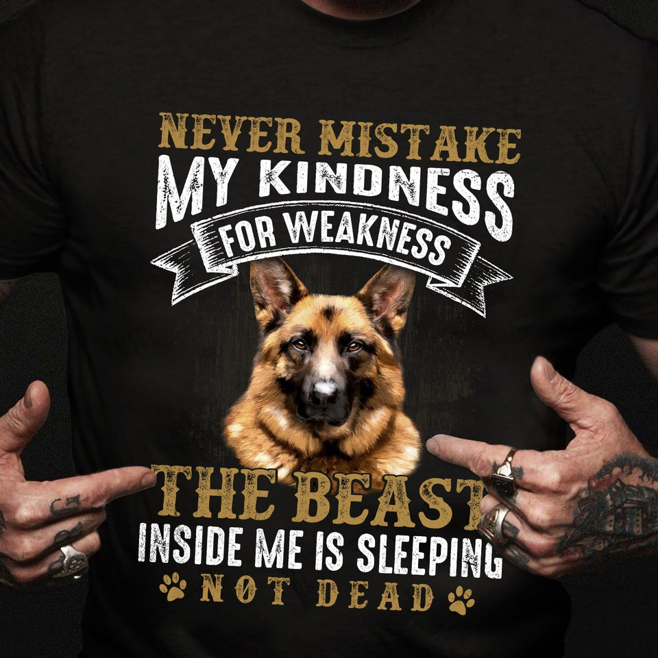 German Shepherd - The beast inside me is sleeping - Apparel