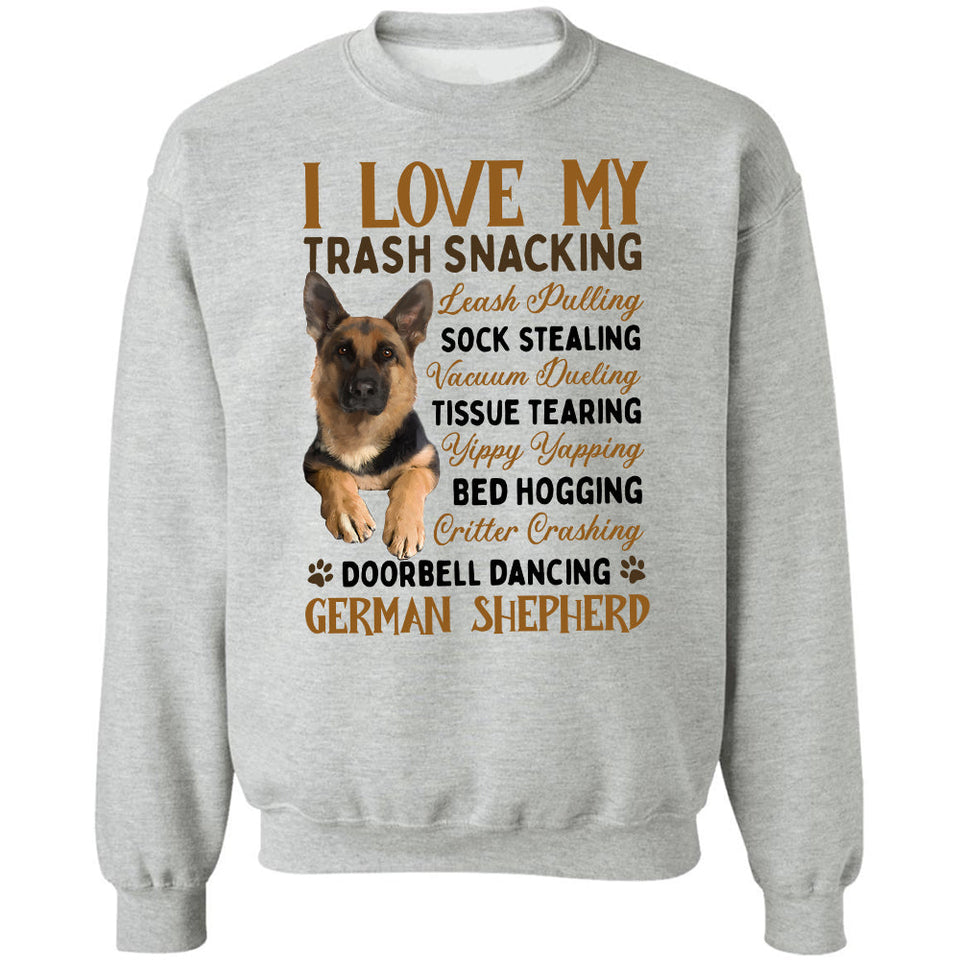 German Shepherd, I love my German Shepherd - Dog Apparel