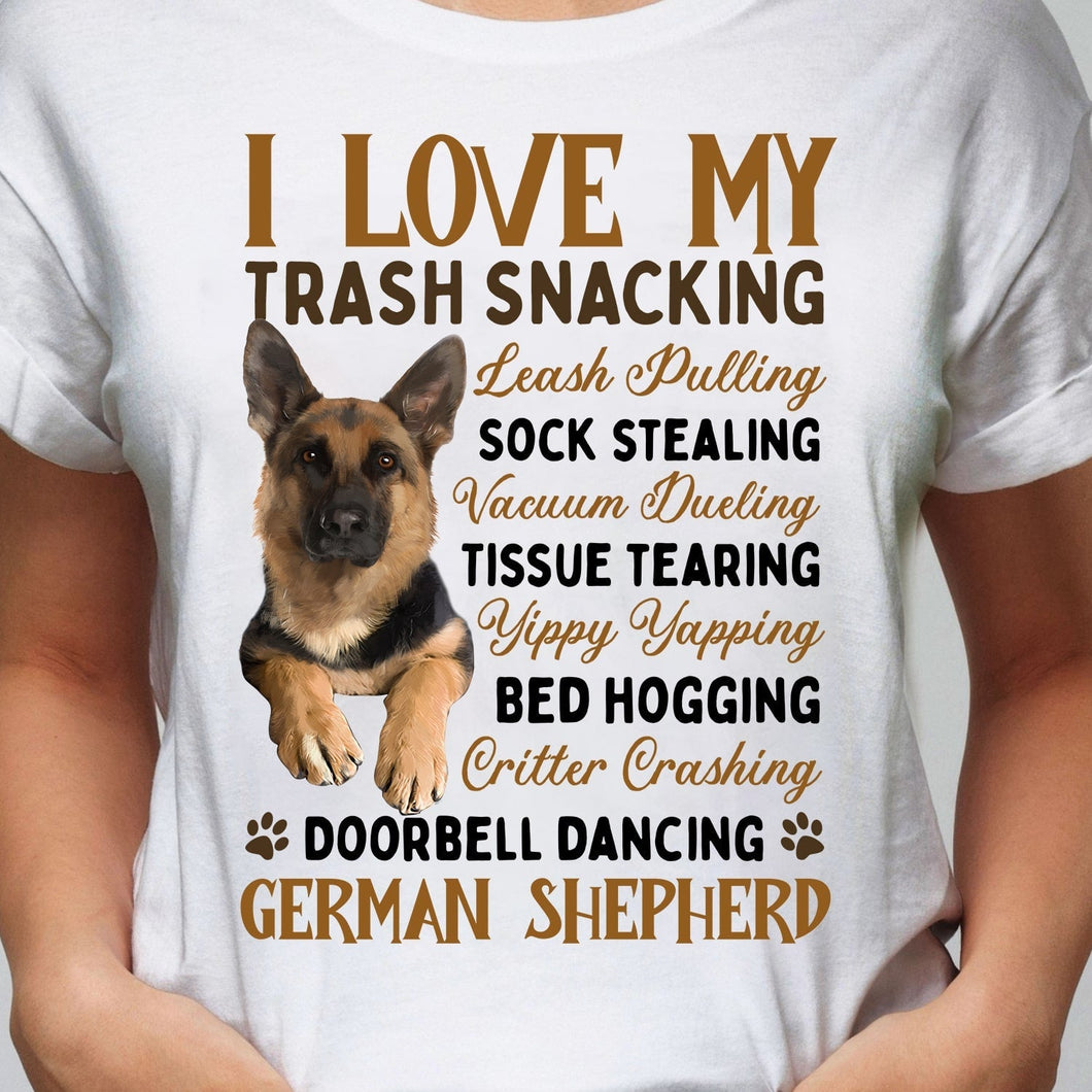 German Shepherd, I love my German Shepherd - Dog Apparel