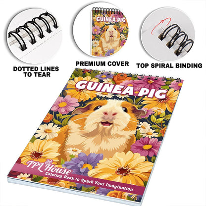 Guinea Pig Coloring Pages for Adult