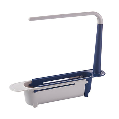 Kitchen Sink Organizer Sponge Soap Dish Sink Drain Rack Storage Basket Kitchen Gadgets Accessories Tool