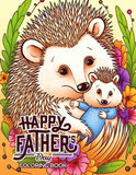 Happy Father's Day 30 Pages Printable Coloring Book