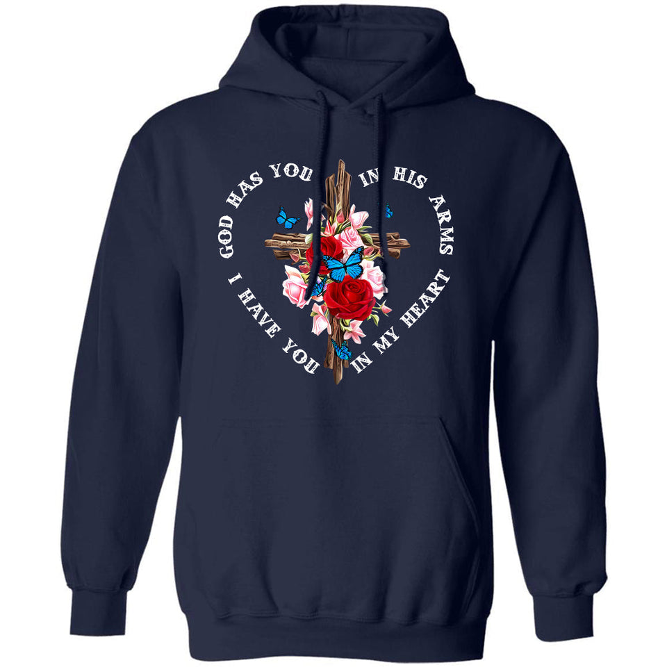 Heaven - I have you in my heart, God has you in his arms - Apparel
