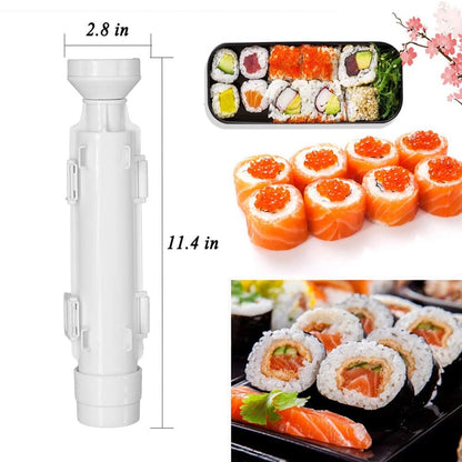Sushi Maker Quick Sushi Bazooka Japanese Roller Rice Mold Vegetable Meat Rolling DIY Sushi Making Machine Kitchen Sushi Tool