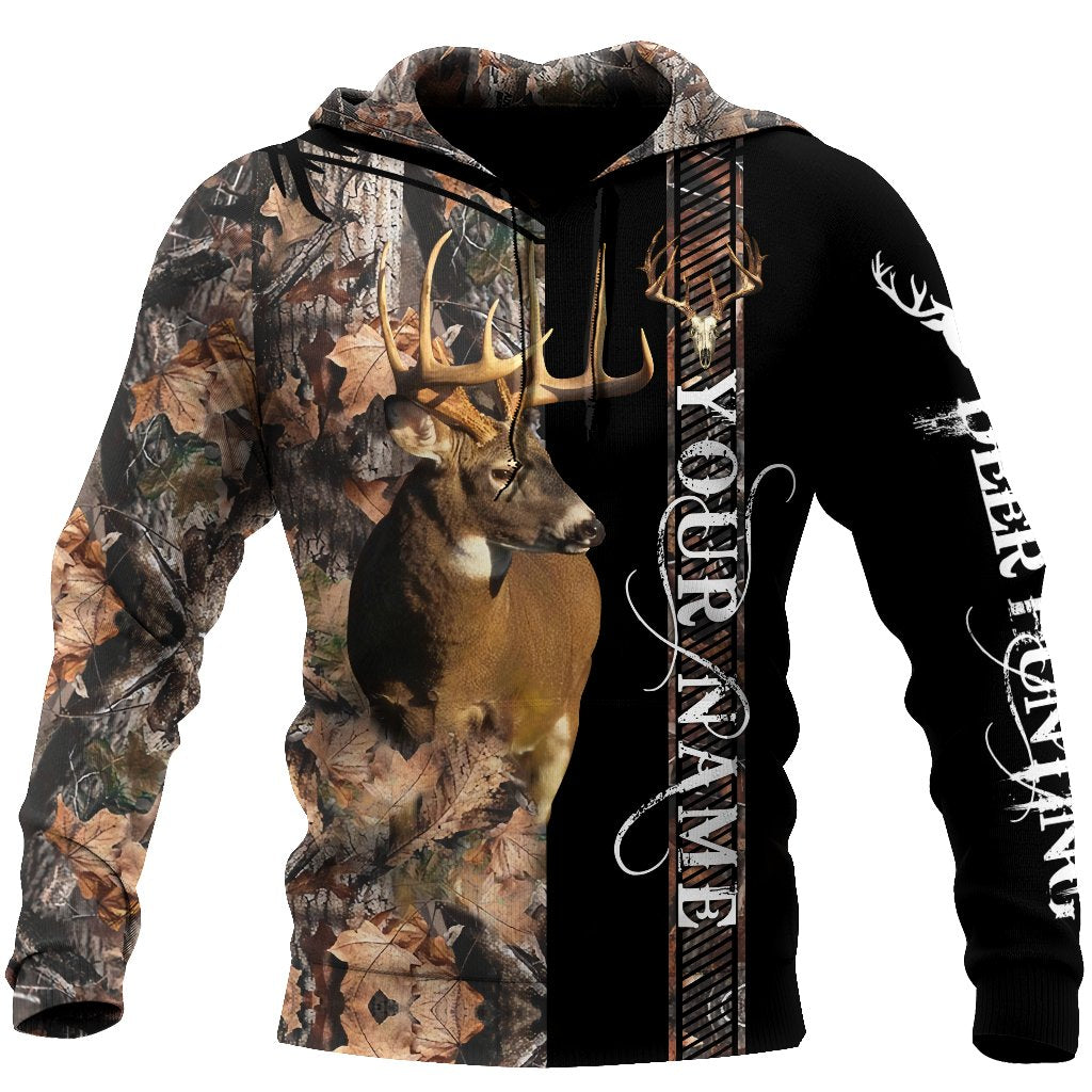 Unisex Hoodie All Over Print Hunting Gifts Deer Hunting Gifts Deer Hunting Personalized Unisex Hoodie