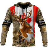 Hunting Gifts Deer Hunting Gifts Deer Hunting Canada All Over Printed Unisex Hoodie