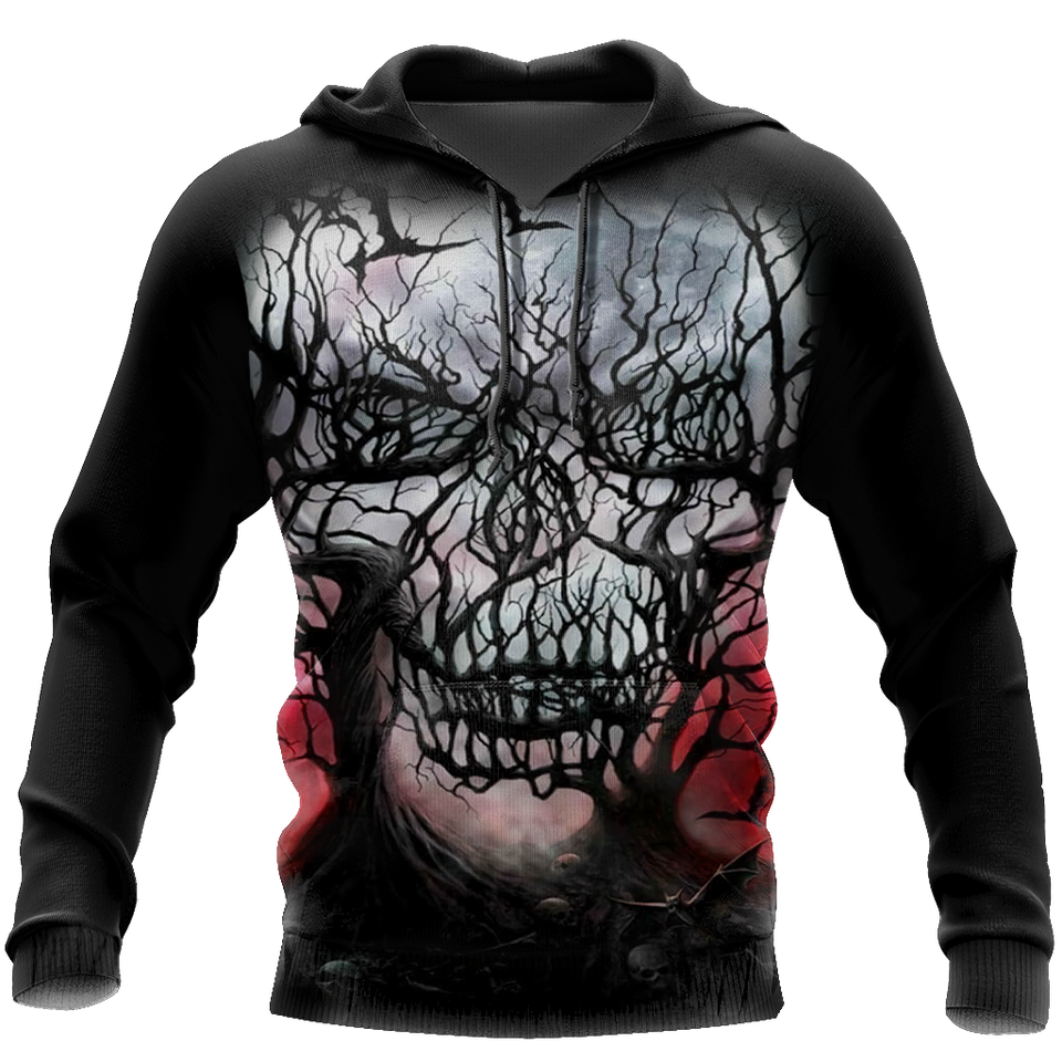 Unisex Hoodie All Over Print Skull Gifts Skull Is My Life Unisex Hoodie