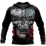 Unisex Hoodie All Over Print Skull Gifts Skull Is My Life Unisex Hoodie