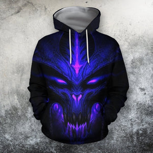 Unisex Hoodie All Over Print Skull Gifts All Over Print Skull Dragon Unisex Hoodie