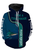 I Am A Fisherman Blacktip Shark Full Printing Shirt And Hoodie  Hoodie Hoodie