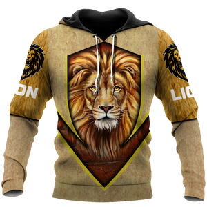 Unisex Hoodie All Over Print Lion Gifts Love Lion Over Printed Gifts Unisex Hoodie