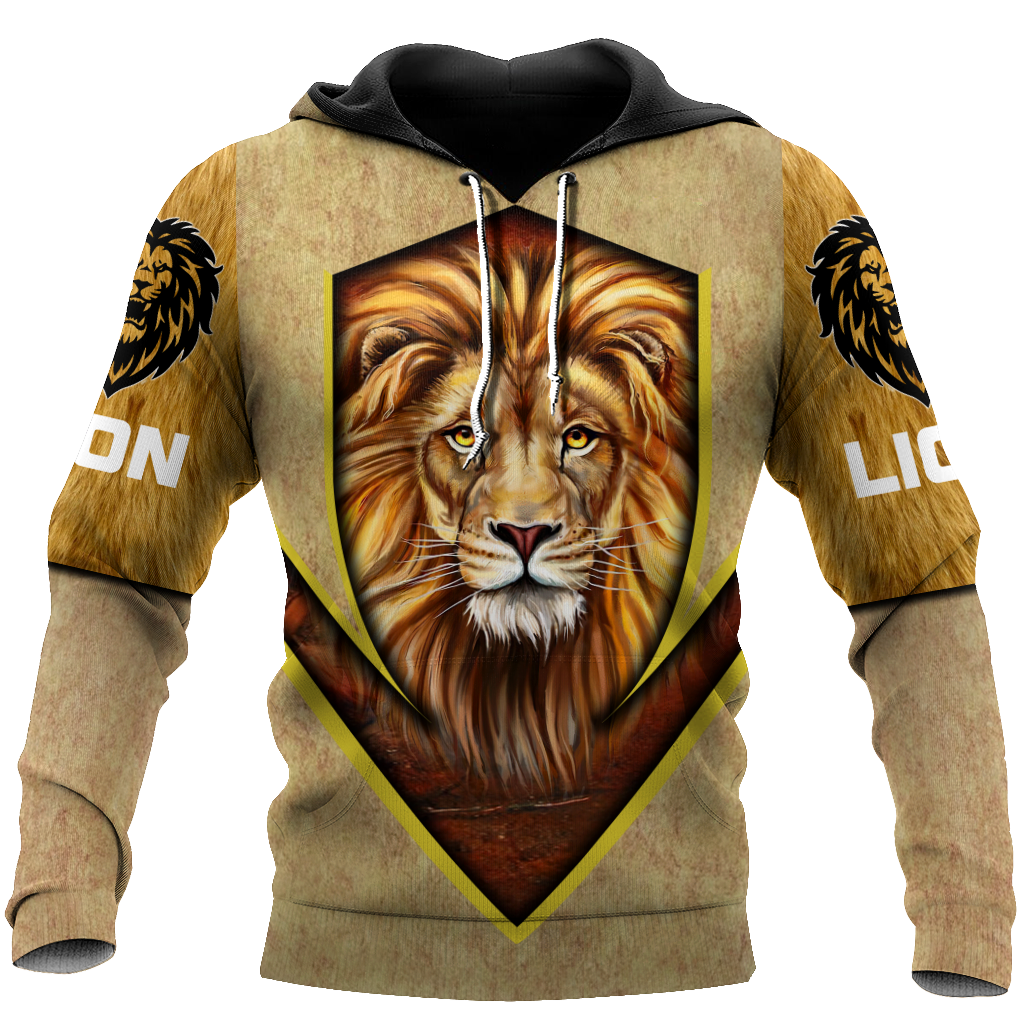 Unisex Hoodie All Over Print Lion Gifts Love Lion Over Printed Gifts Unisex Hoodie