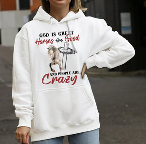 Jesus - White horse with cross - God is great - Apparel