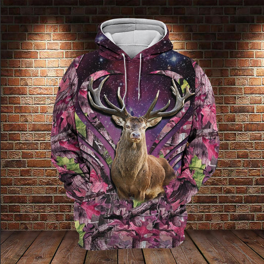 Hunting Gifts Hunting Deer Country Girl All Over Printed Unisex Hoodie