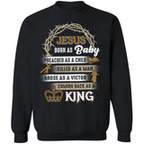 Crown of thorn, Jesus comes back as a king - Jesus Apparel