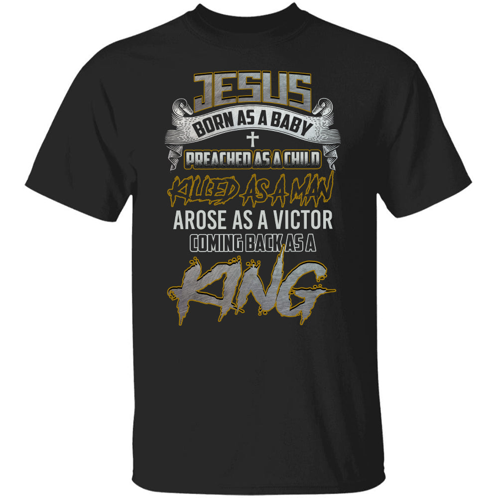 Jesus comes back as a king 2 - Jesus Apparel