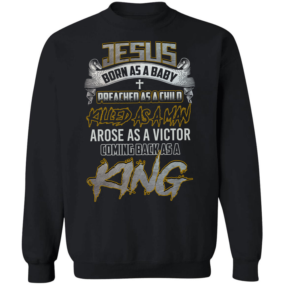 Jesus comes back as a king 2 - Jesus Apparel