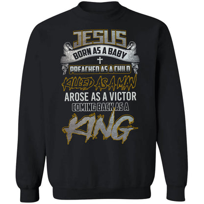 Jesus comes back as a king 2 - Jesus Apparel