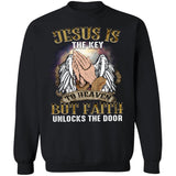 Jesus is the key to heaven but faith unlocks the door - Jesus Apparel