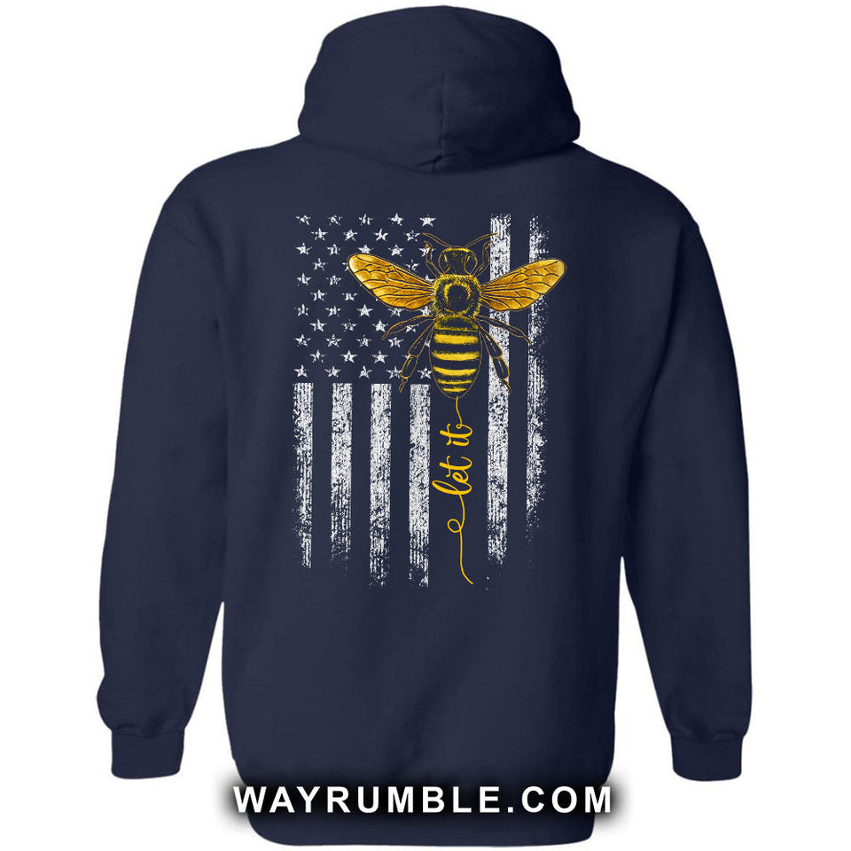 Jesus - Let it bee - Back-printed Apparel