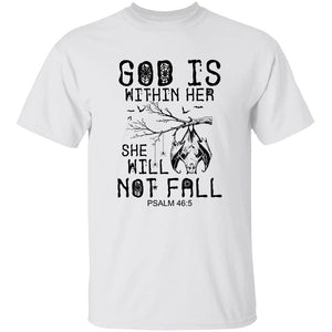 Jesus - Halloween - God is within her, She will not fall - Apparel